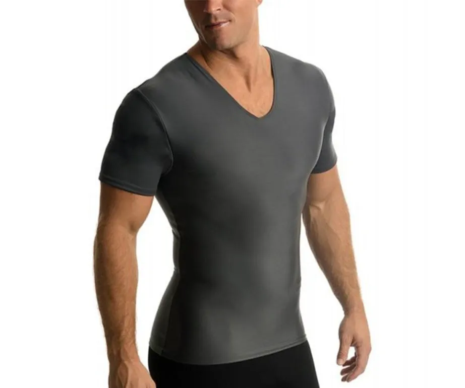 3-Pack Insta Slim Activewear Compression V-Necks VA0003