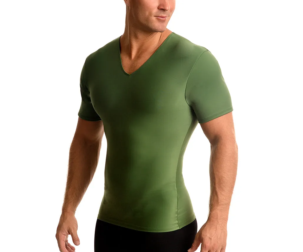 3-Pack Insta Slim Activewear Compression V-Necks VA0003