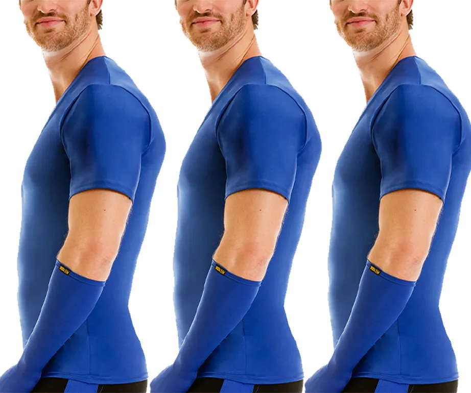 3-Pack Insta Slim Activewear Compression V-Necks VA0003