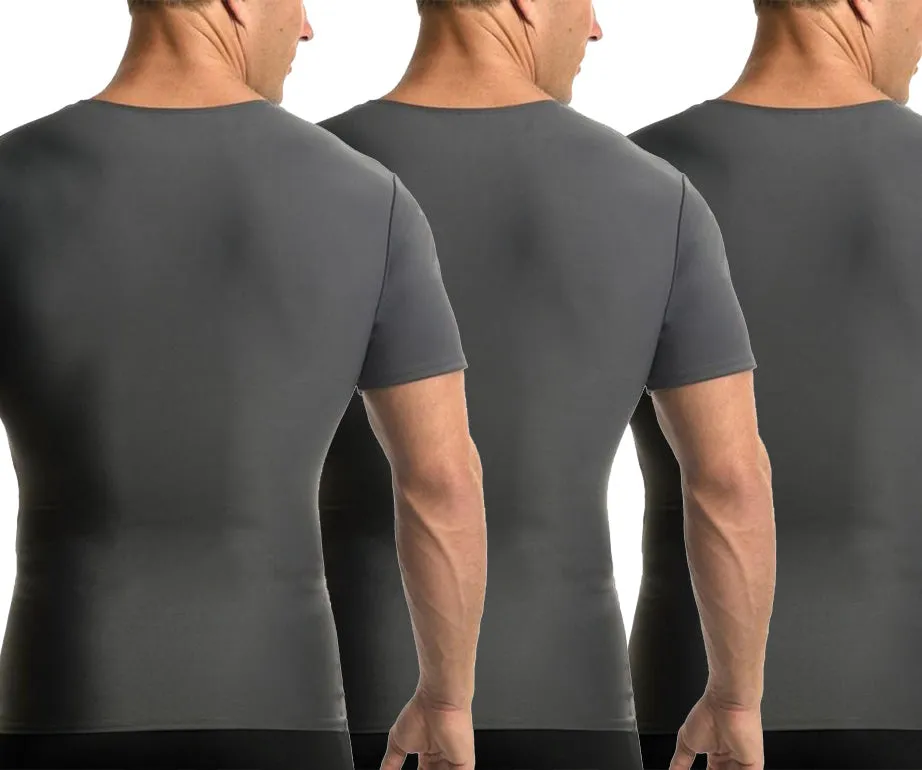 3-Pack Insta Slim Activewear Compression V-Necks VA0003