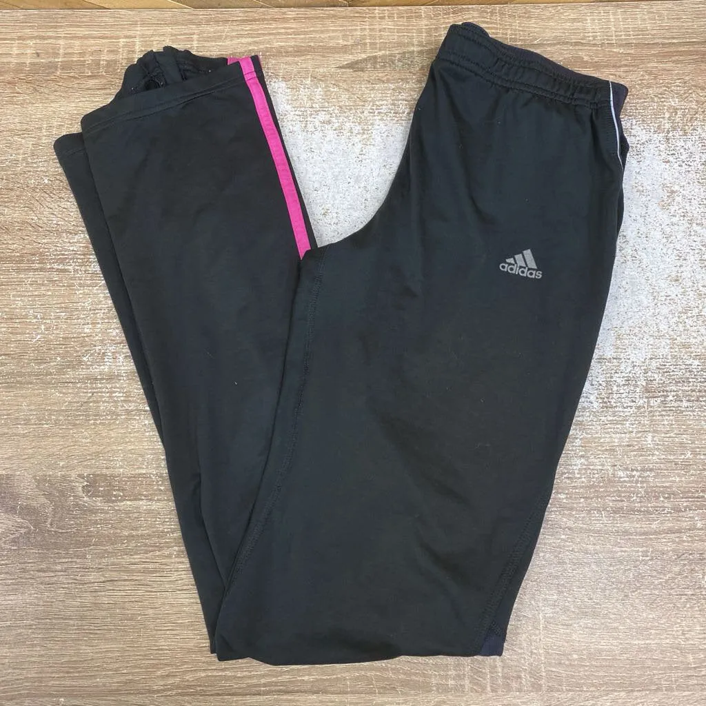 Adidas - Women's Running Pants - MSRP $65: Black/Pink-women-SM