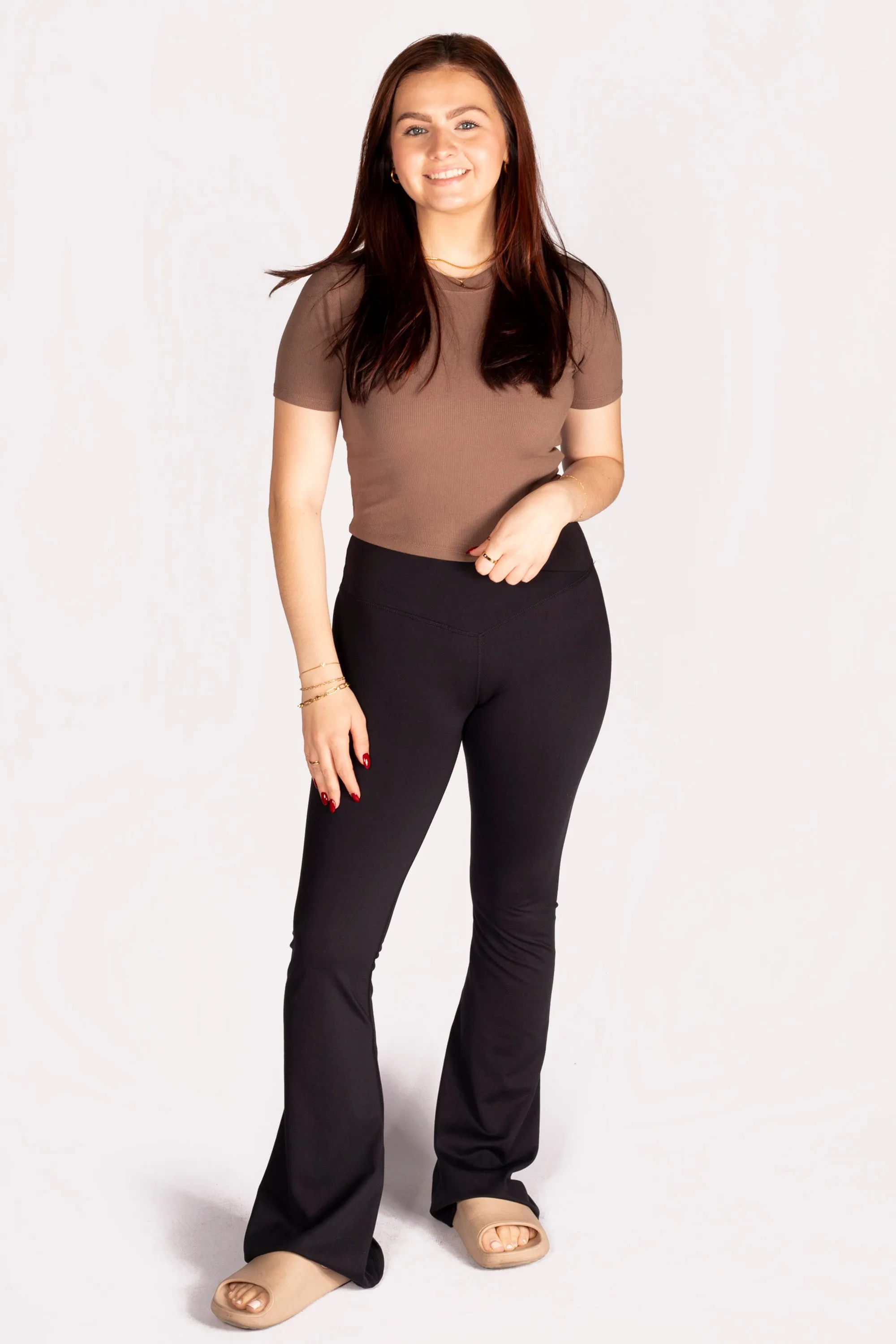 Adrienne Cross Over Yoga Pant