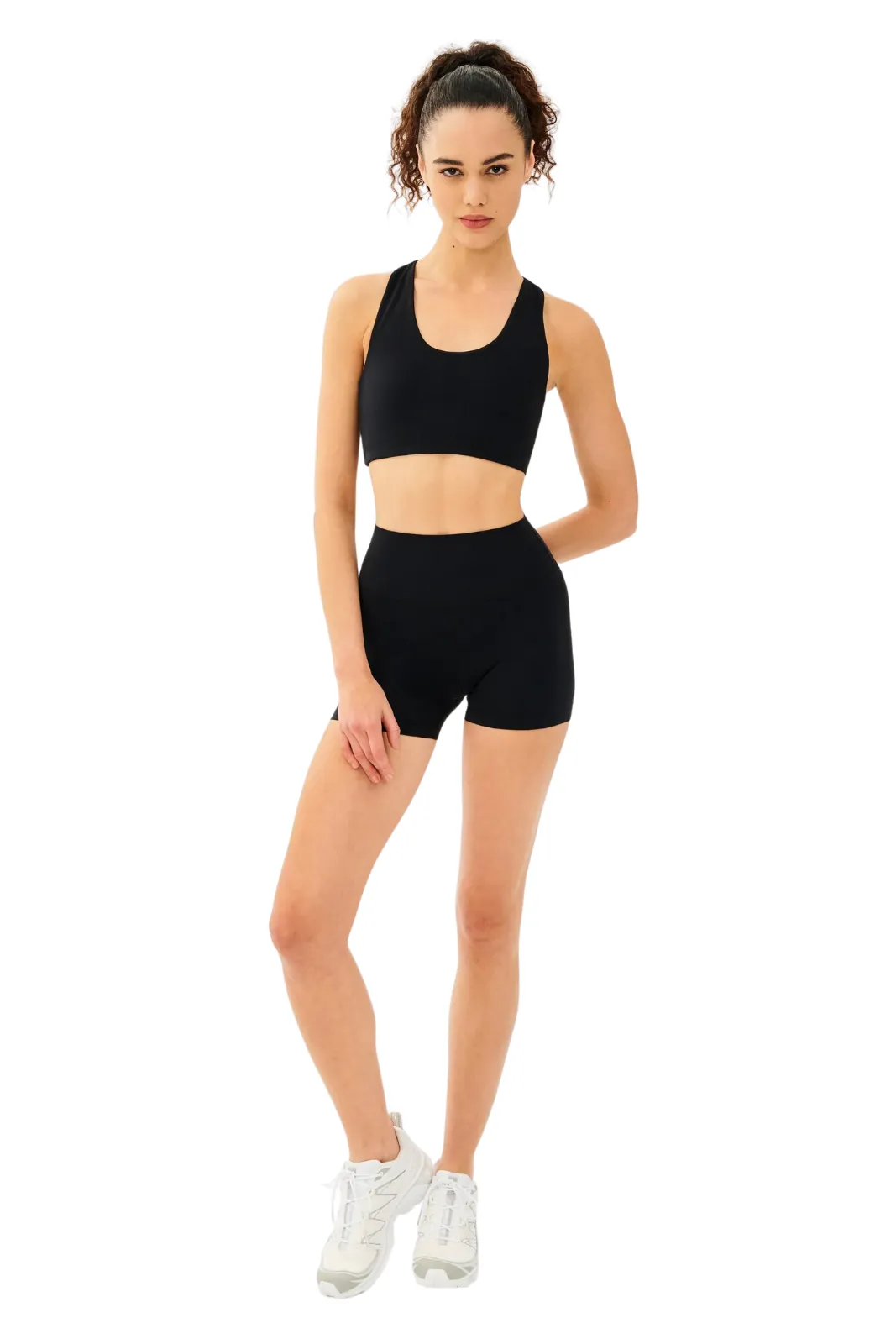 Airweight High Waist 3.5" Short, Black