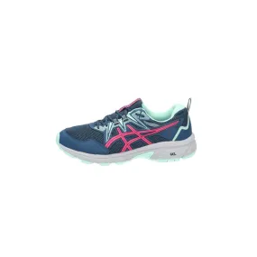 Asics Gelventure 8 Trail Running Sport Shoes Fabric Blue Colour For Women