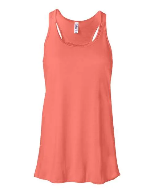 BELLA   CANVAS - Women's Flowy Racerback Tank