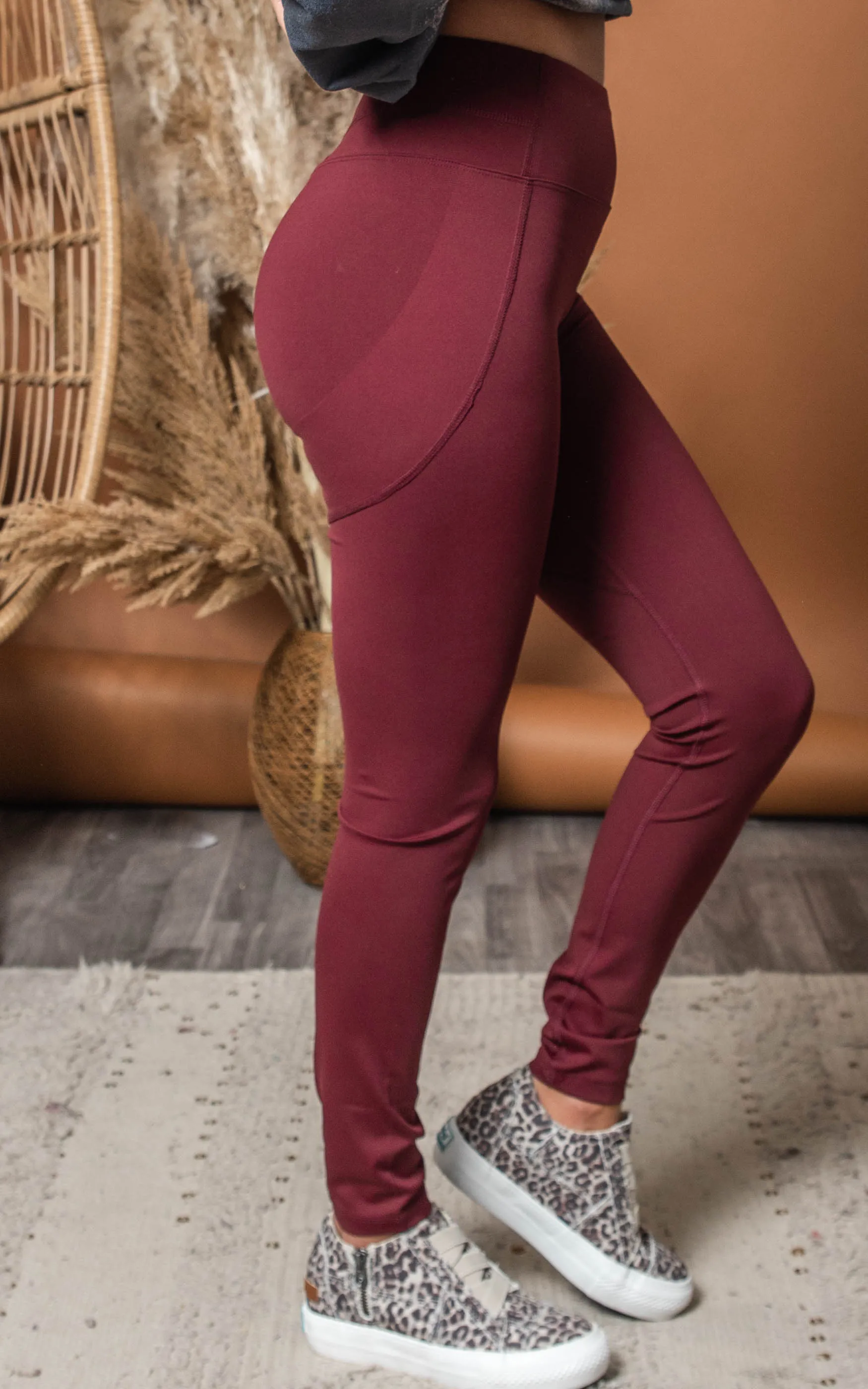 Booty-Pop Highwaisted Yoga Pants - Final Sale