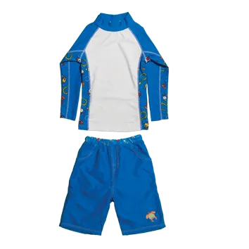 Boys 2 Long Sleeve Rashguard Set