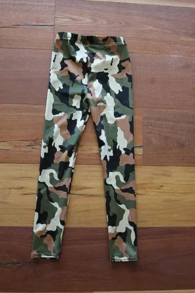 Camo Youth Leggings/Tights