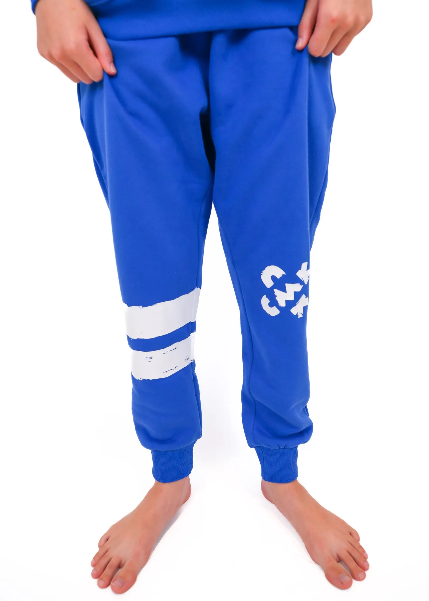 CMK Boys Fleece Trackpants - Blue