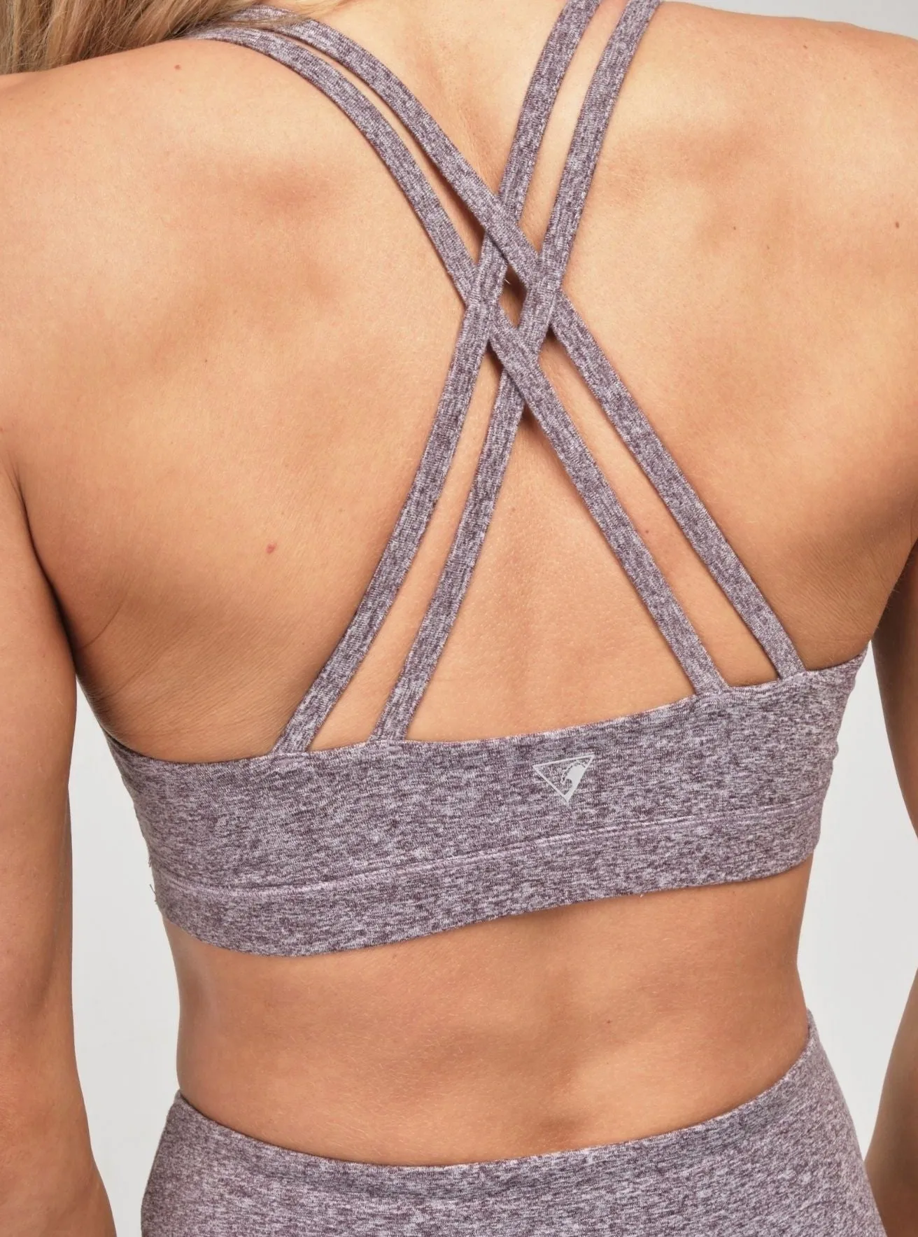 Contrast Bra - Shark Heather