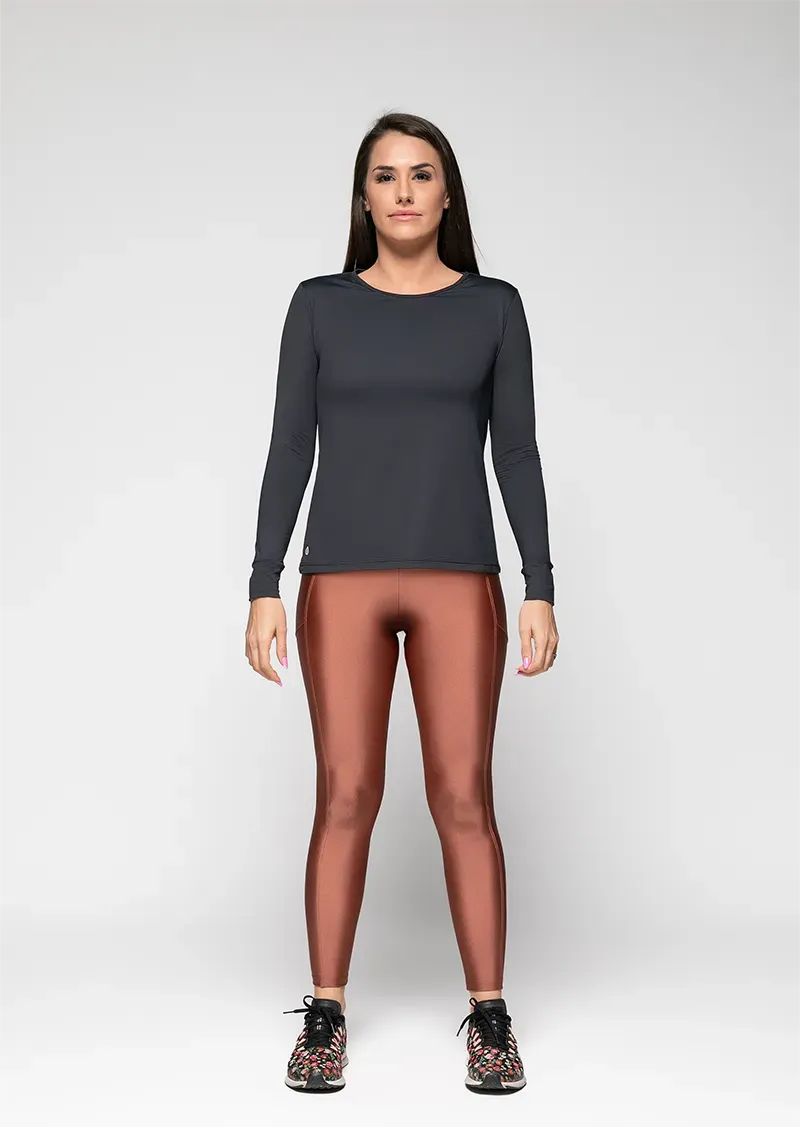 Essentials Laura Long-Sleeve Top - Black