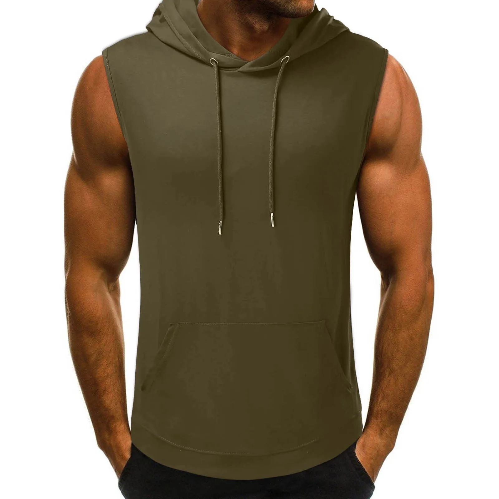 Funki Buys | Shirts | Men's Sleeveless Tank Top | Hoodie