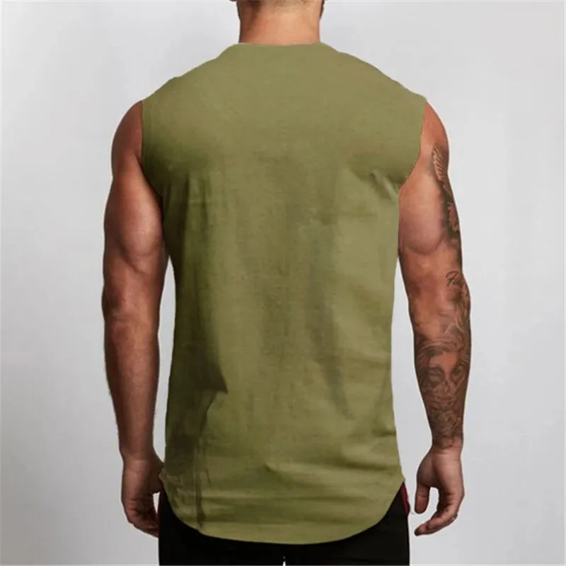 Funki Buys | Shirts | Men's Summer Gym Bodybuilding Tank Top