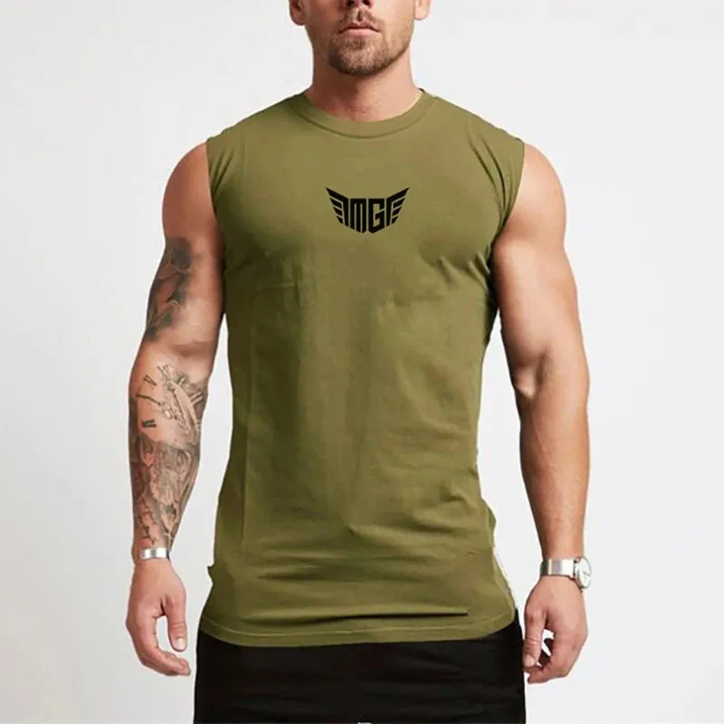 Funki Buys | Shirts | Men's Summer Gym Bodybuilding Tank Top