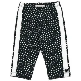 Girls Black Spot Cycling Short