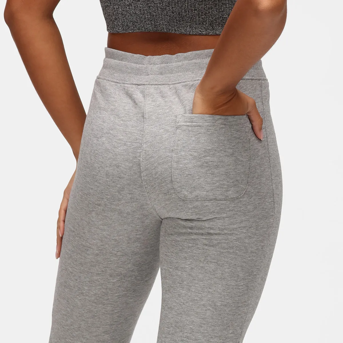 Grey Athleisure Joggers