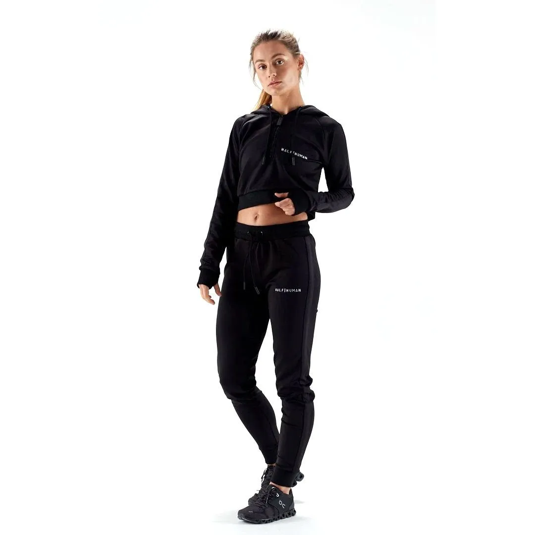 Half Human Ladies Poly Tracksuit Joggers