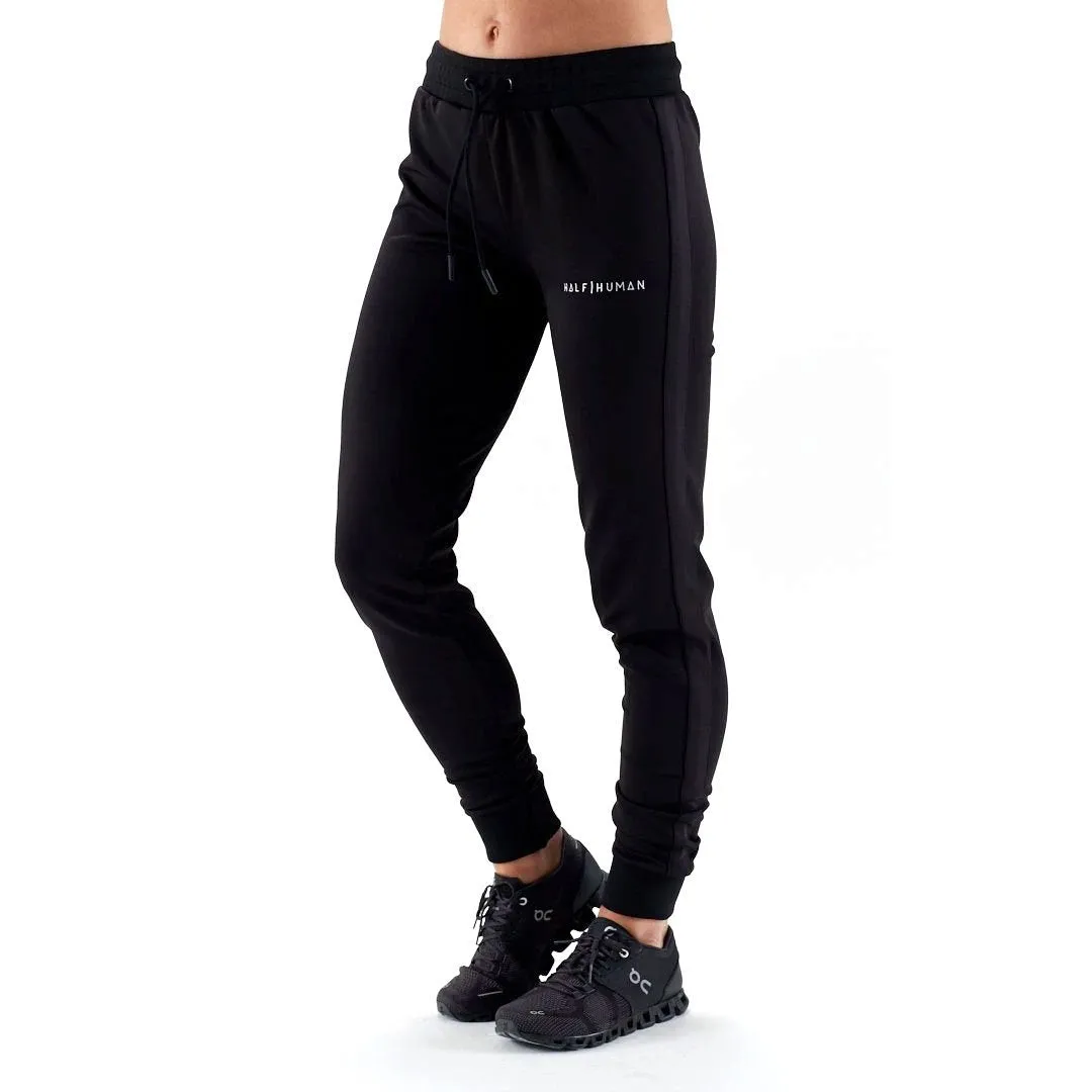 Half Human Ladies Poly Tracksuit Joggers