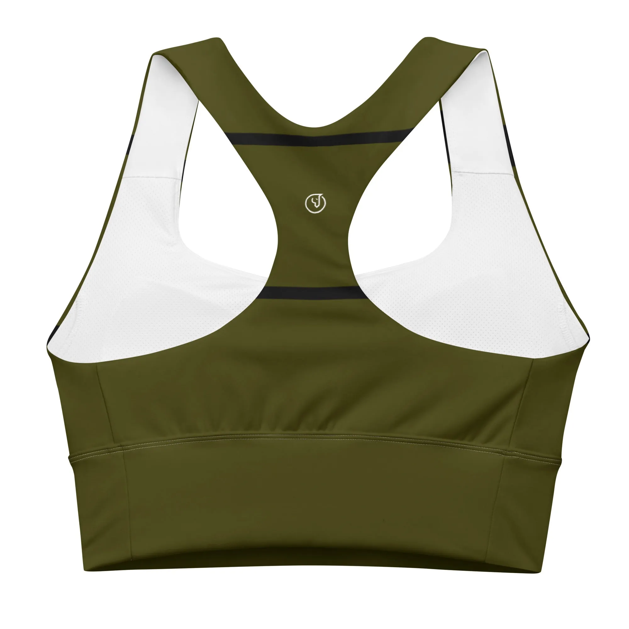 Humble Sportswear™ Hunter Green Compression Sports Bra