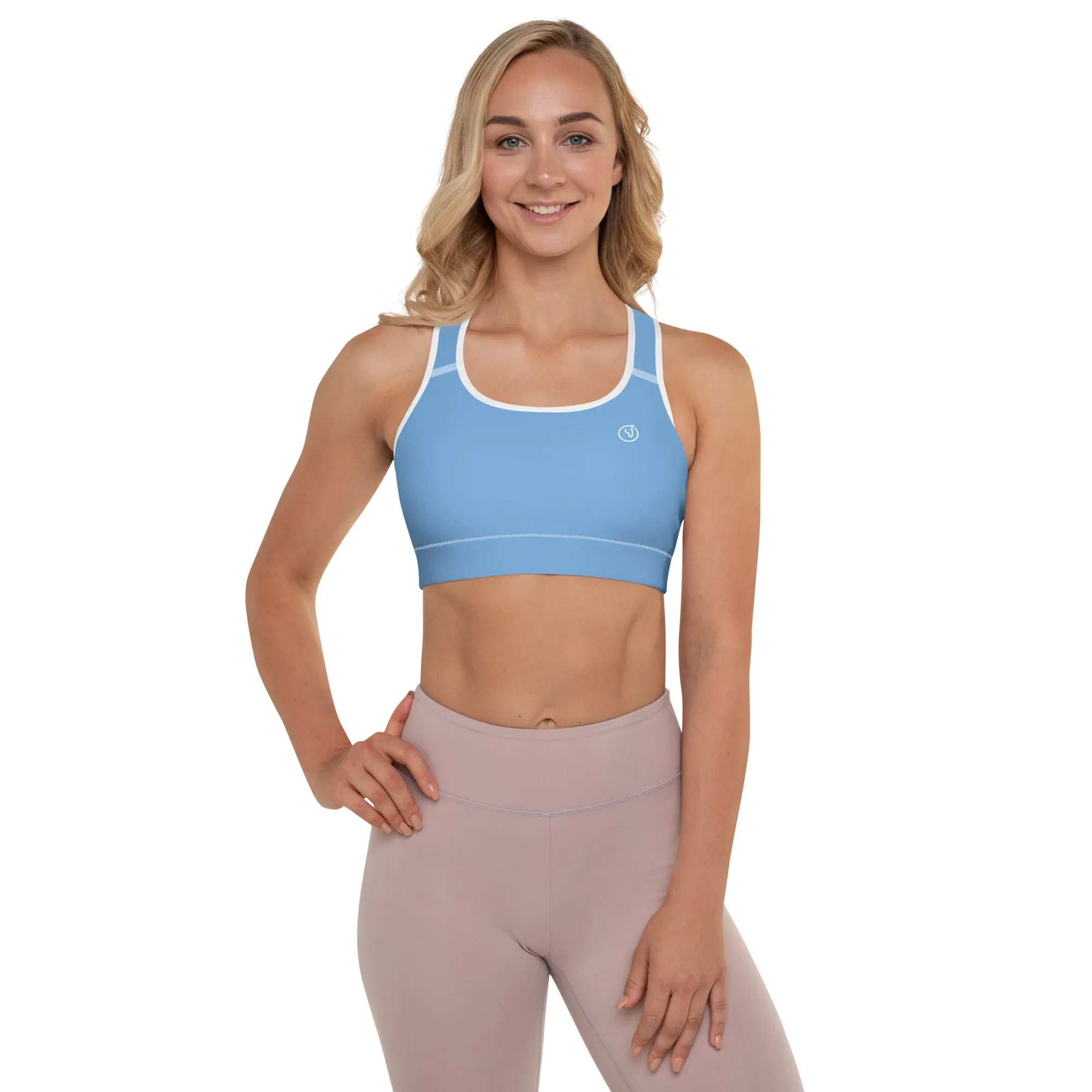 Humble Sportswear™ Jordan Blue Padded Dri-Fit Sports Bra