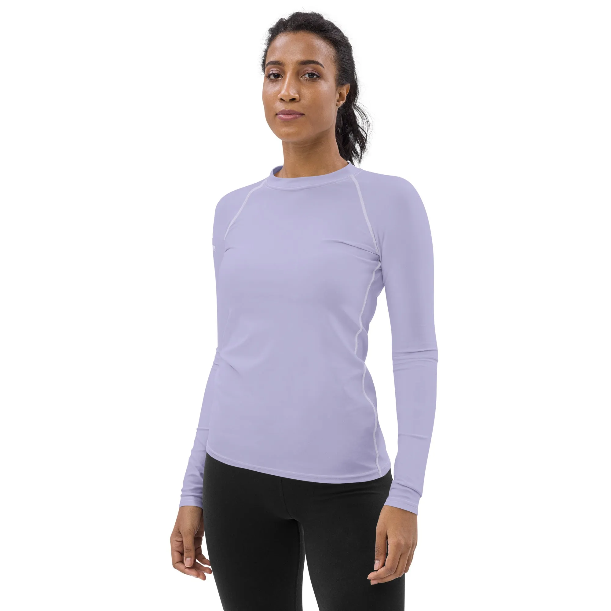 Humble Sportswear™ Melrose Purple Sports Rash Guard