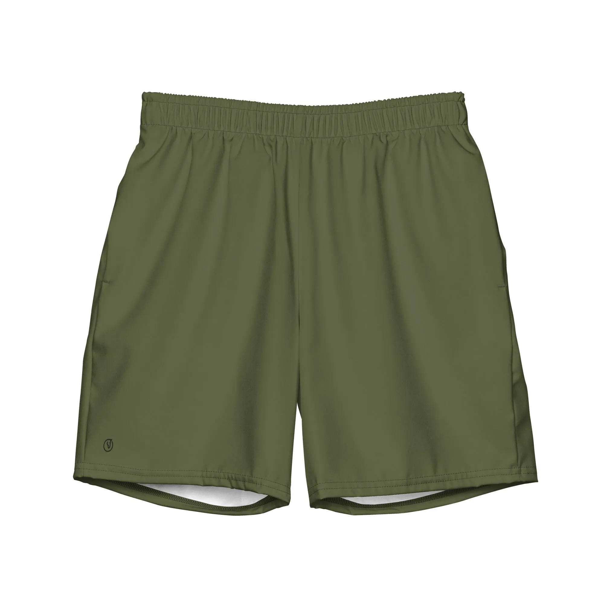 Humble Sportswear™ Men's Addie Green Swim Trunks