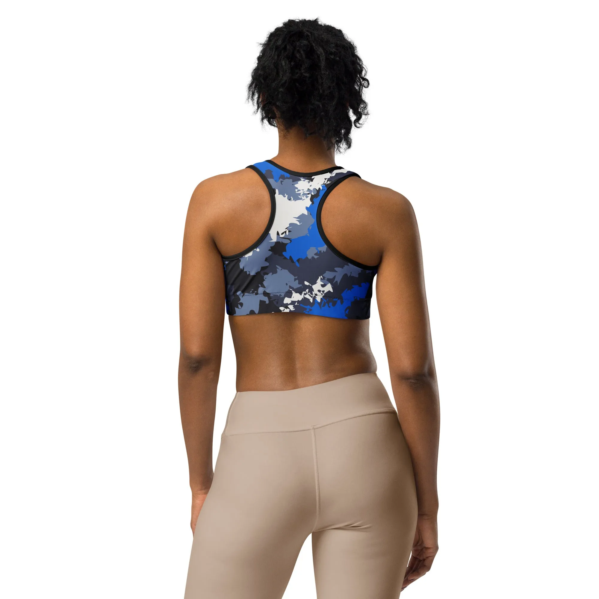 Humble Sportswear™ Trinity Navy Dri-Fit Sports Bra