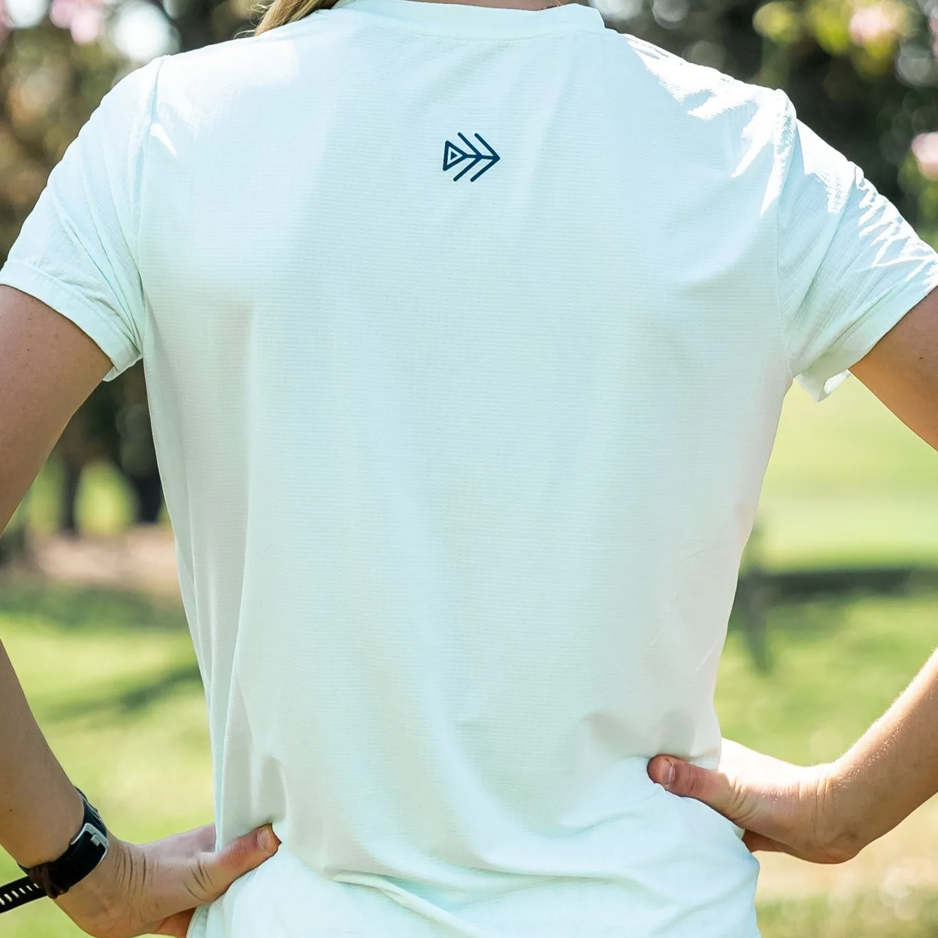 IMPI Running Tee - Light Aqua