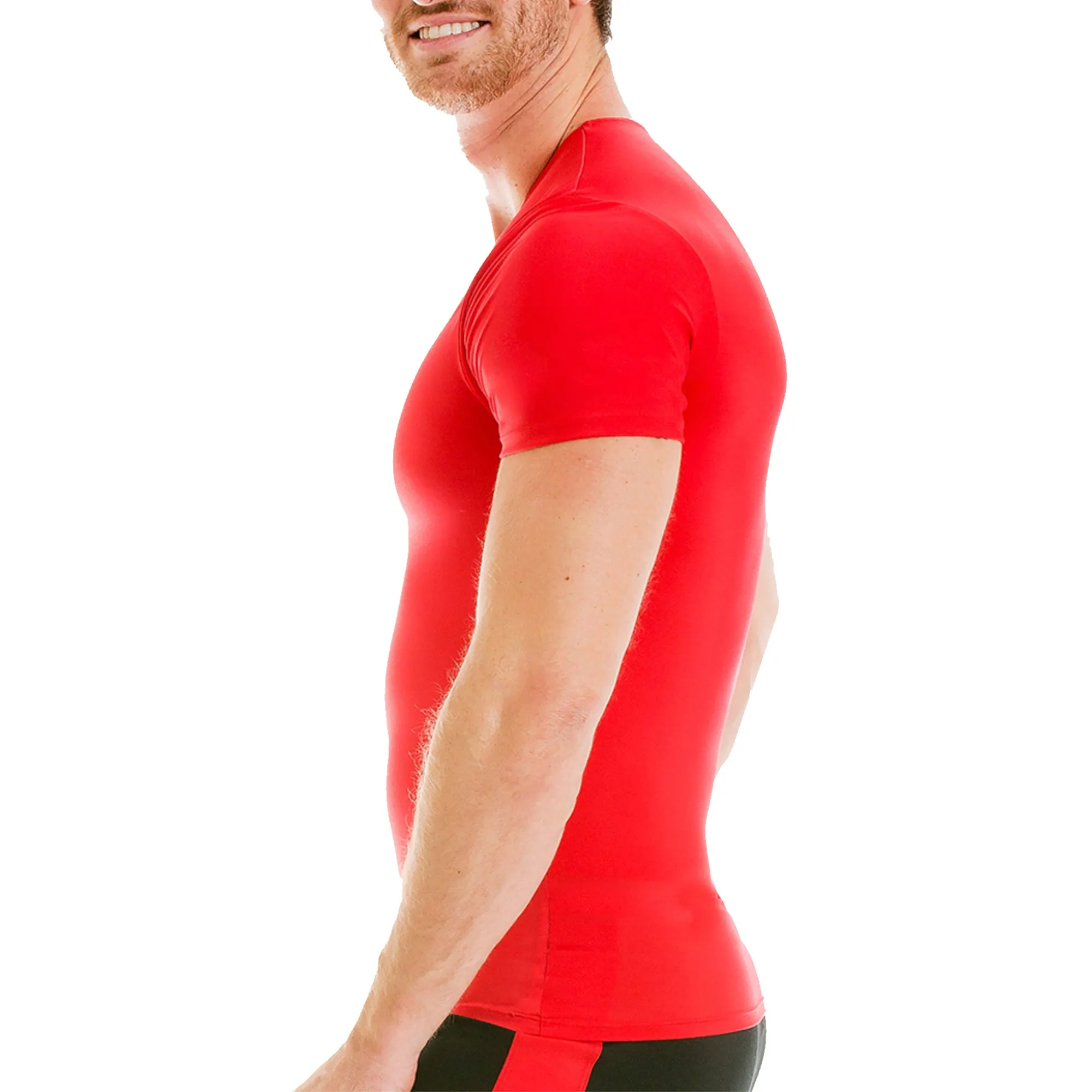 Insta Slim Big and Tall Activewear Compression Crew Neck TA0001BT