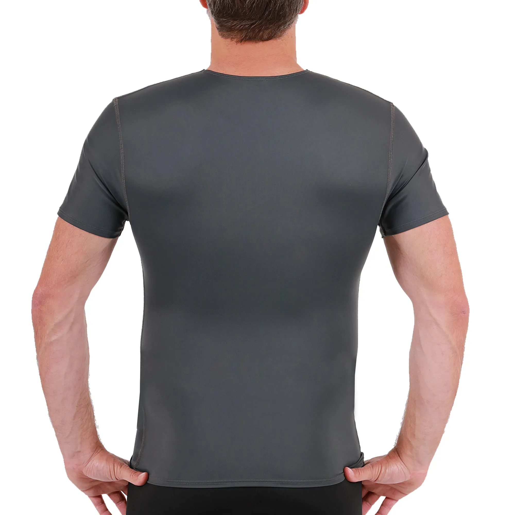 Insta Slim Big and Tall Activewear Compression Crew Neck TA0001BT