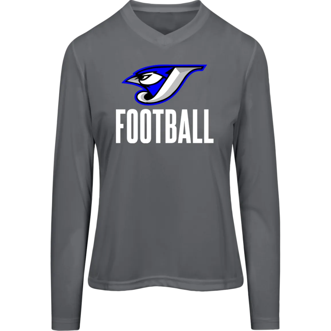 Logo Football TT11WL Team 365 Womens Zone Long Sleeve Tee