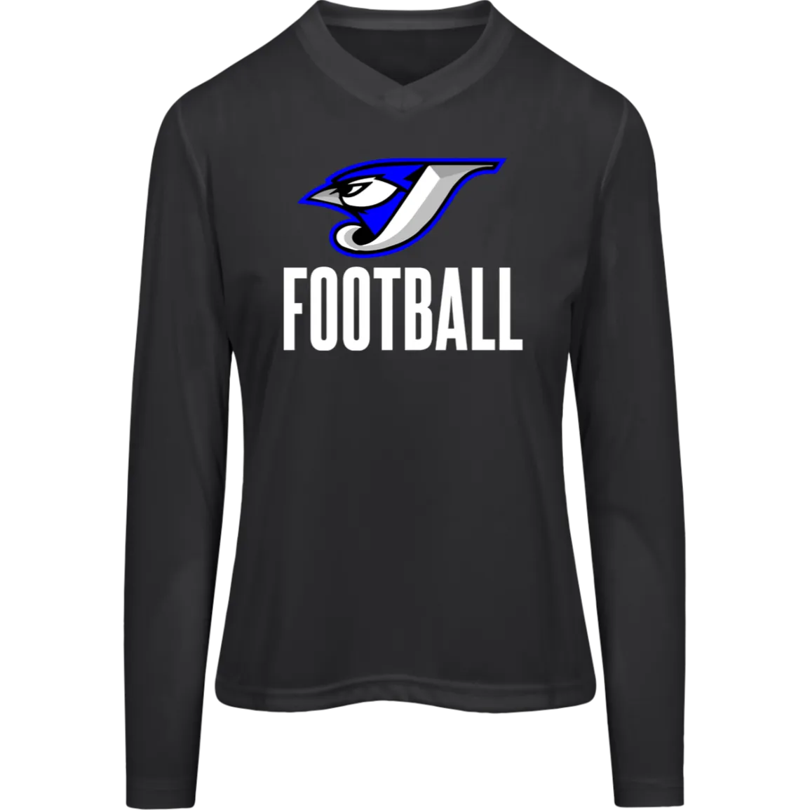 Logo Football TT11WL Team 365 Womens Zone Long Sleeve Tee