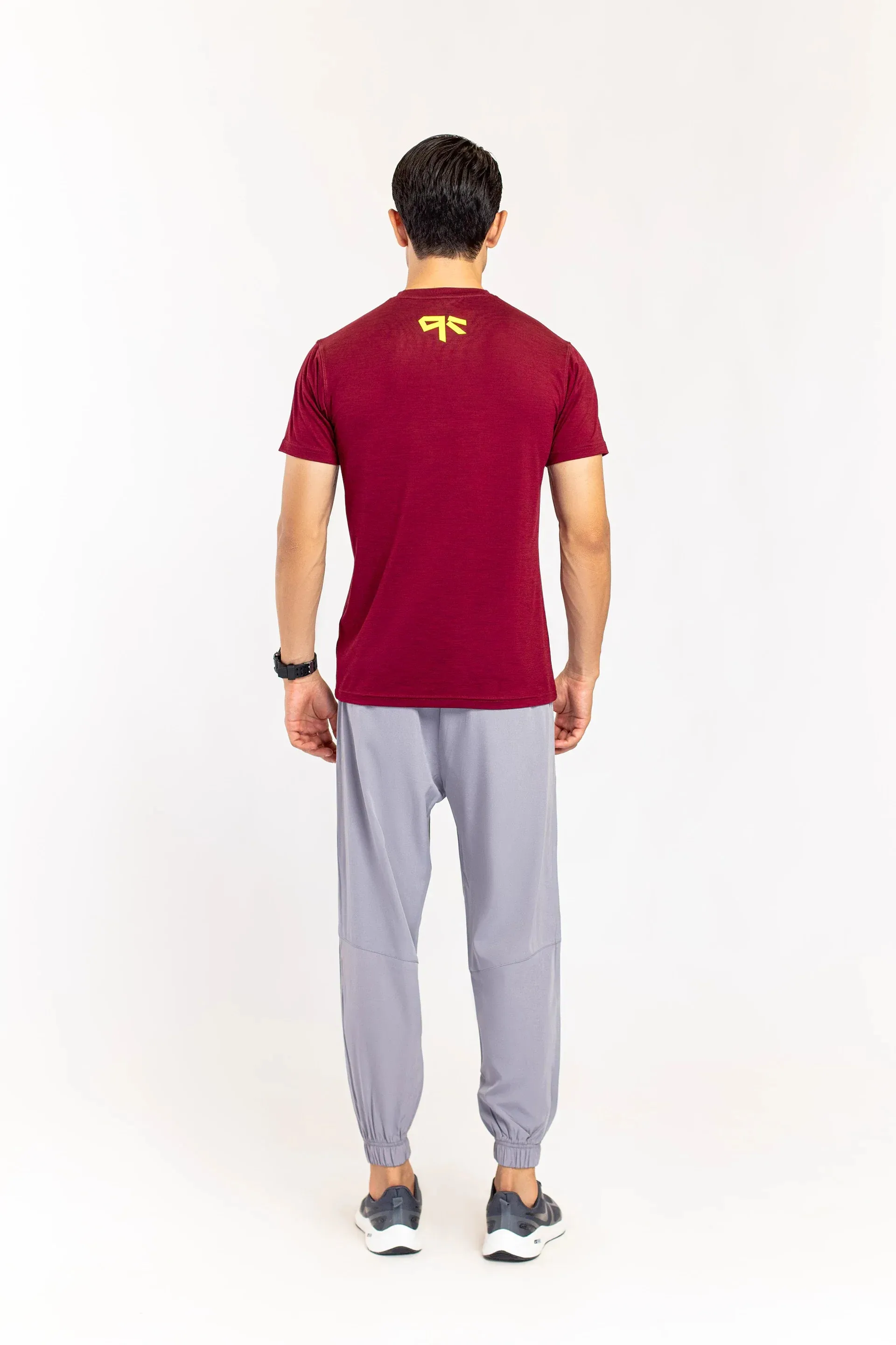 Maroon Melange T-Shirt