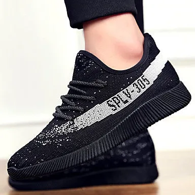 Men Yeezy Shoes Breathable Running Shoes