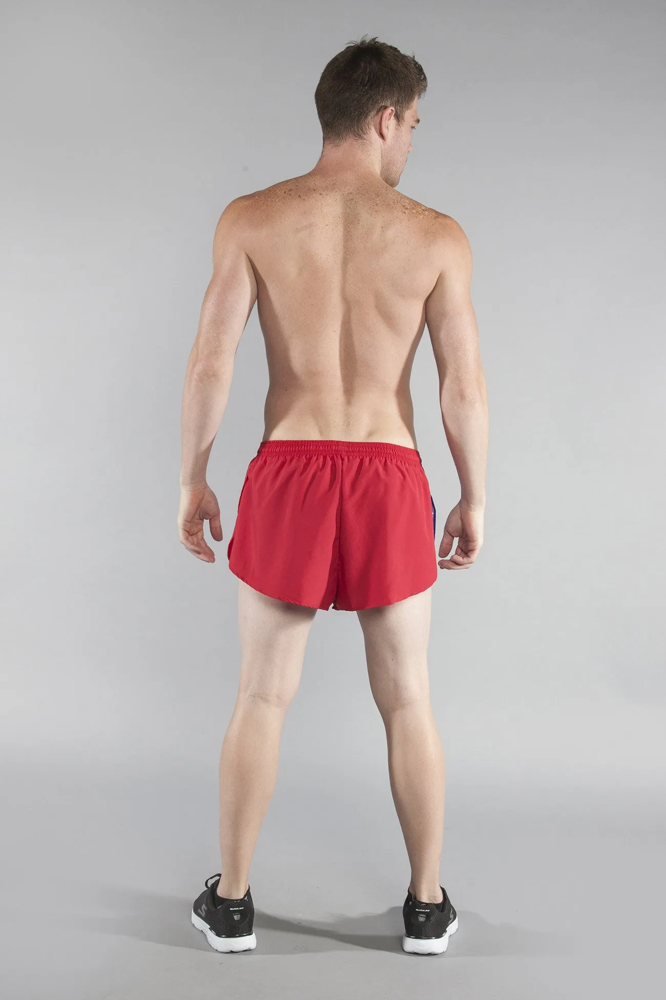 Men's 1" Elite Split Shorts- Ohio