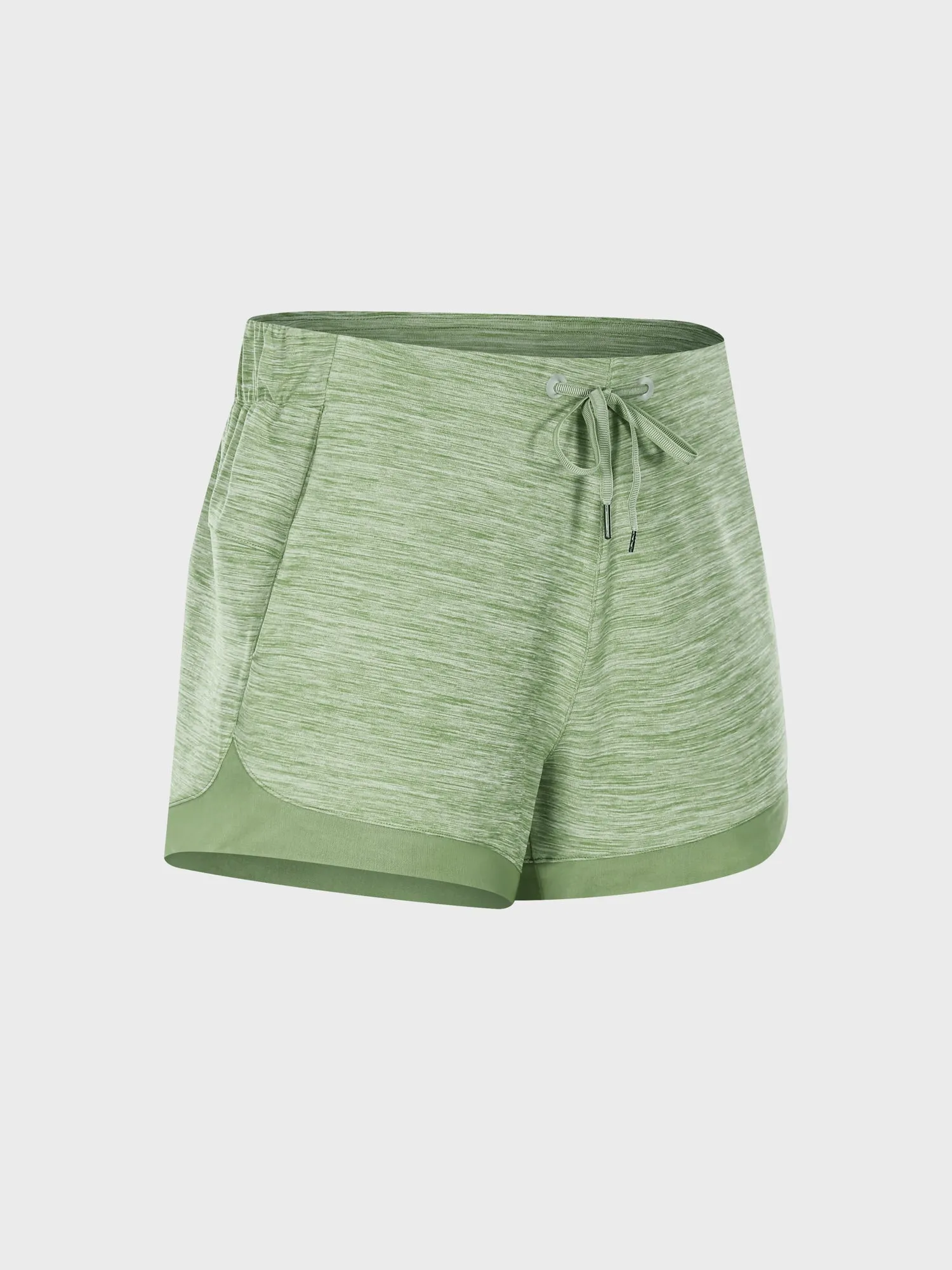 Midsize Drawstring Skin-Friendly Training Sports Shorts with Pockets