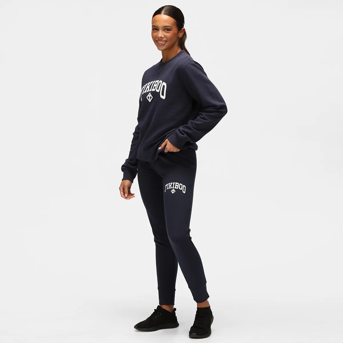 Navy Athleisure Joggers