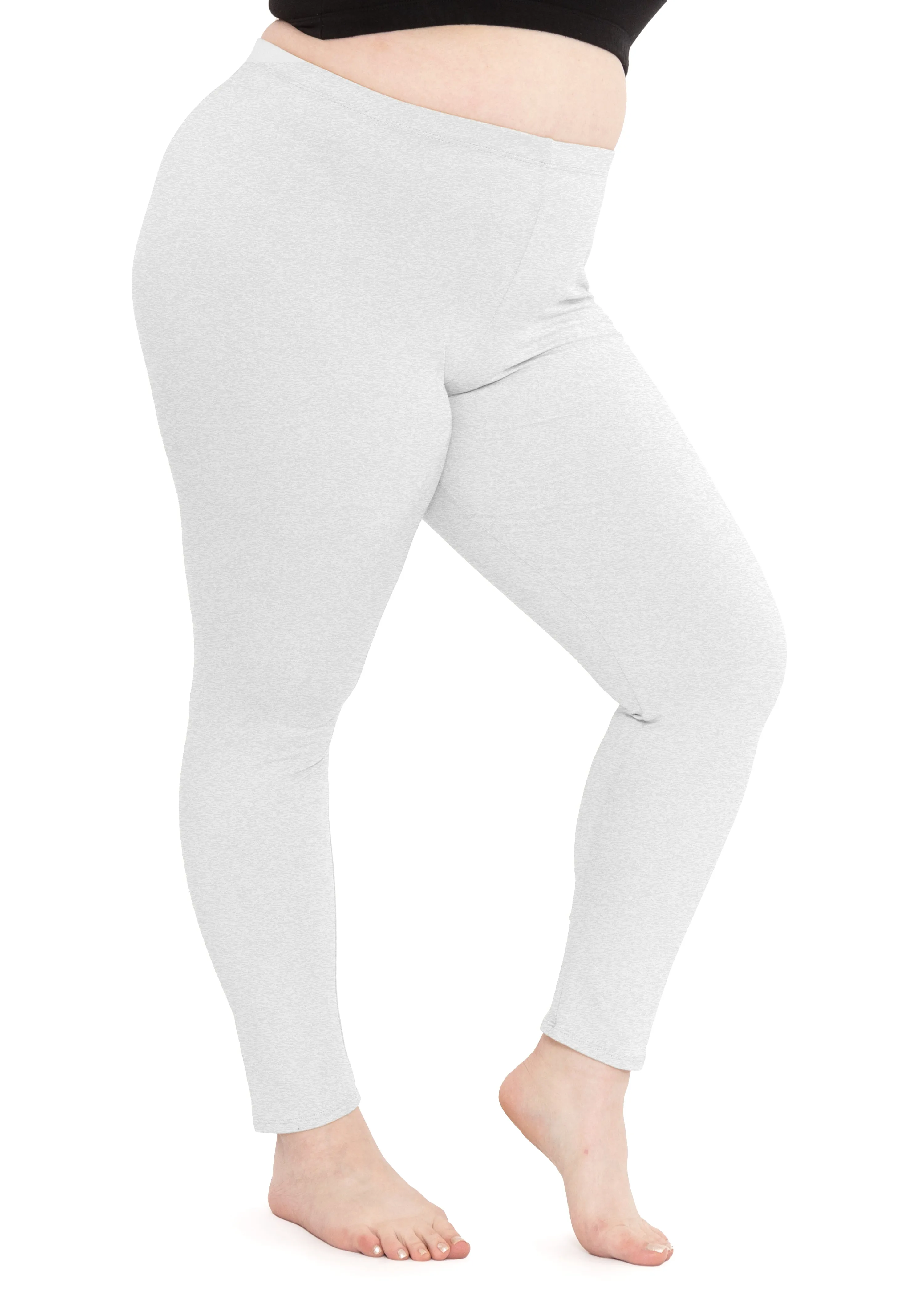 Plus Size Cotton Leggings