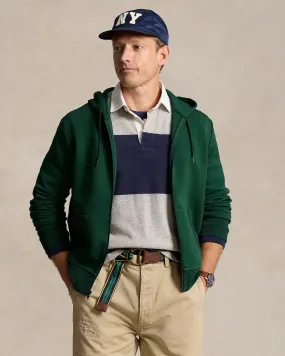 Ralph Lauren Double-Knit Full-Zip Hoodie | Vintage Pine