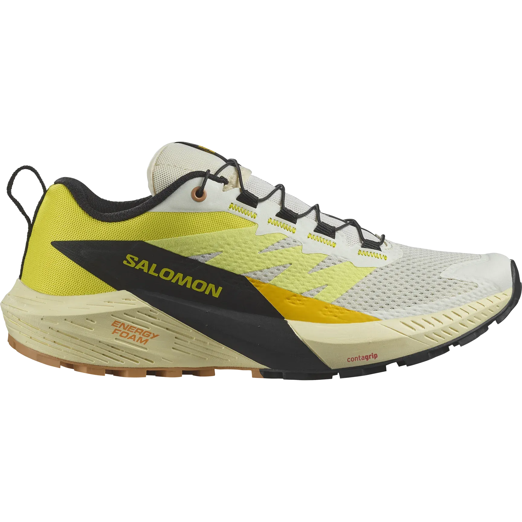 Salomon Sense Ride 5 Shoes (Women's) Vanilla Ice/Sulphur Spring/Black