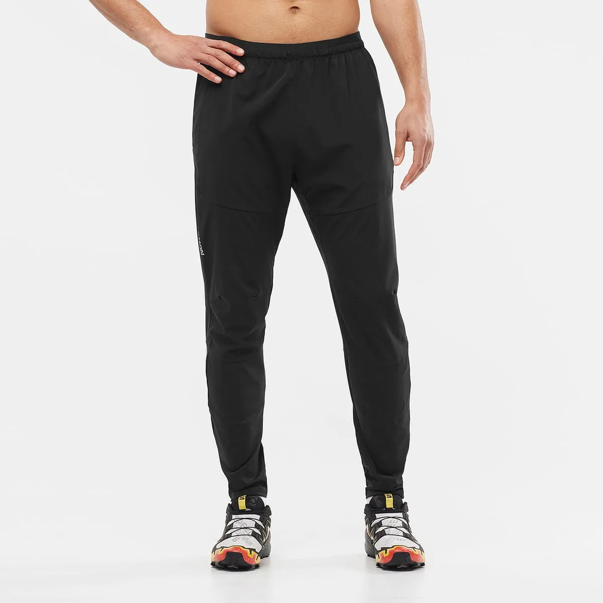 Salomon Unisex Cross Run Pant Deep Black | Buy Salomon Unisex Cross Run Pant Deep Black here | Outnorth