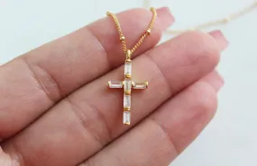 Simple Cross Necklace