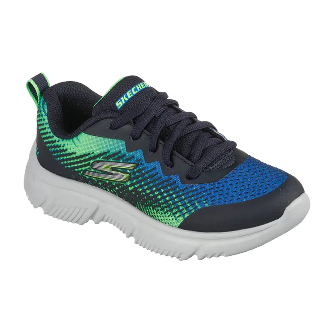 Skechers Go Run 650 Navy Lime Kids Shoes - 405036L NVLM