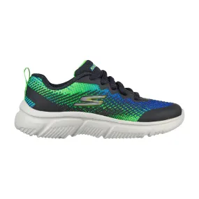 Skechers Go Run 650 Navy Lime Kids Shoes - 405036L NVLM