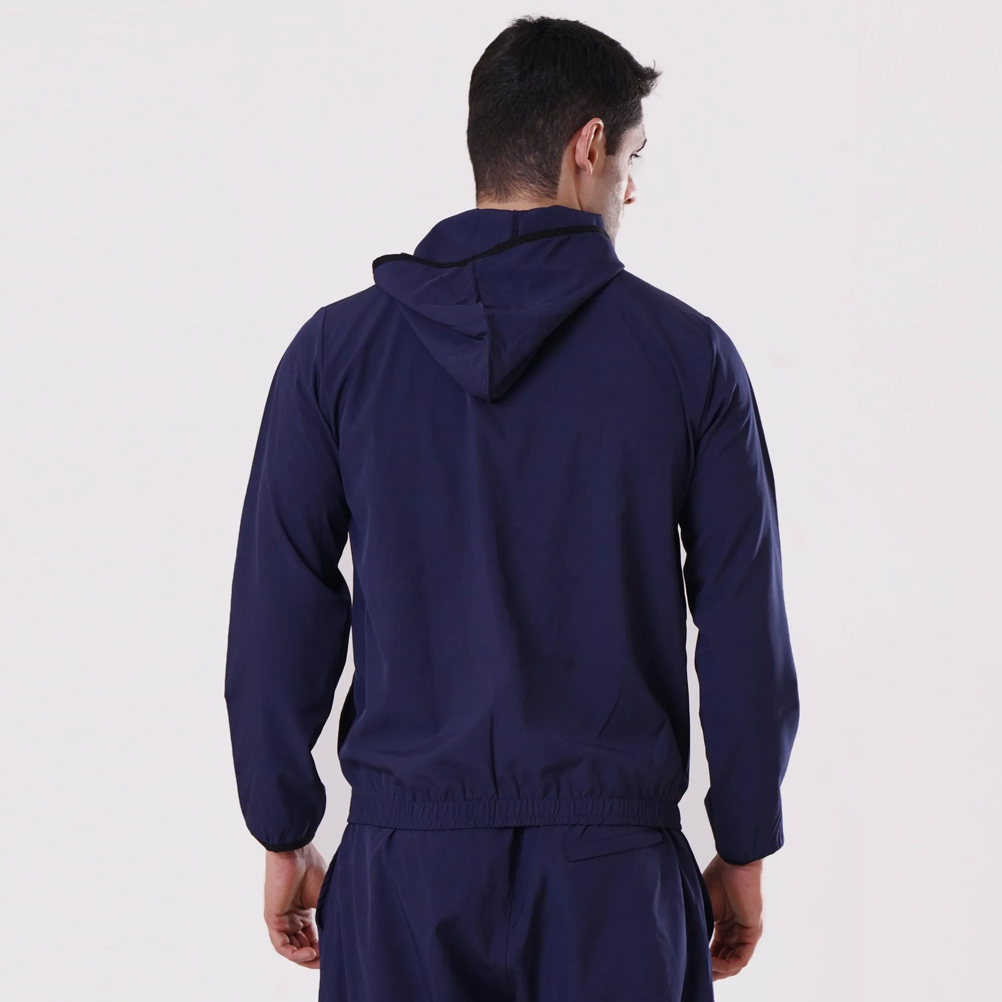 Tf-Essential Navy Running Hoodie Jacket