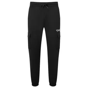 TKB Unisex Black Cargo Recycled Joggers