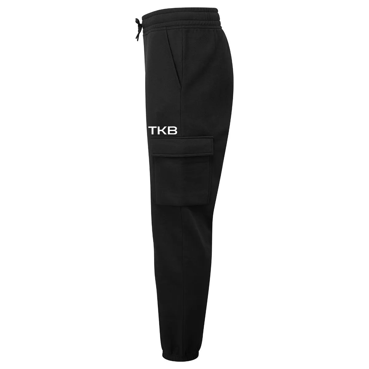 TKB Unisex Black Cargo Recycled Joggers