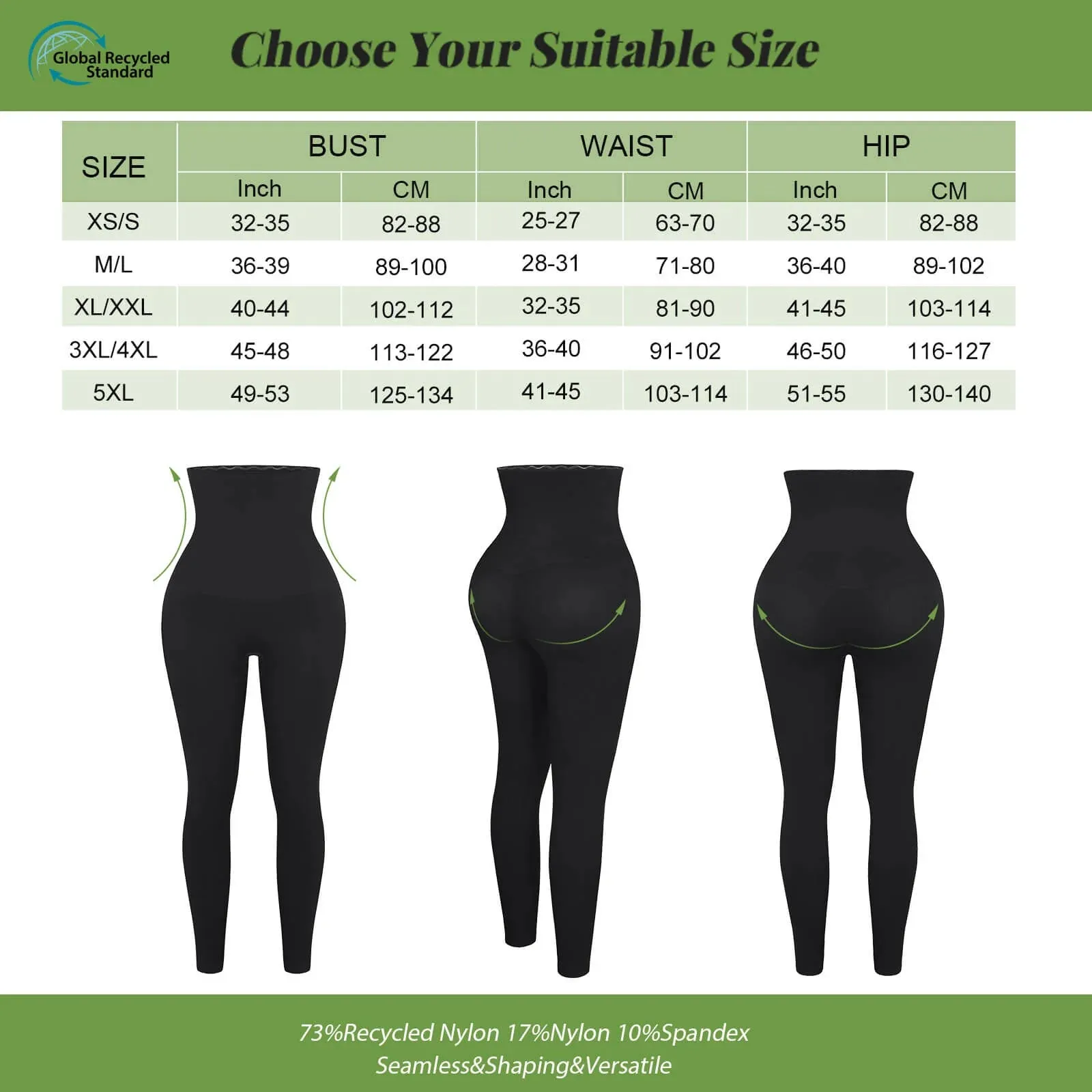 Tummy Control Compression Leggings