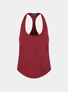 Women's Training Tank - Burgundy