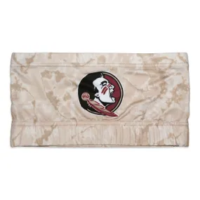 ZooZatz Women's Seminole Logo Vapor Print Bandeau - Gold